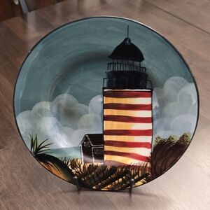 Sakura White Ceramic Plate